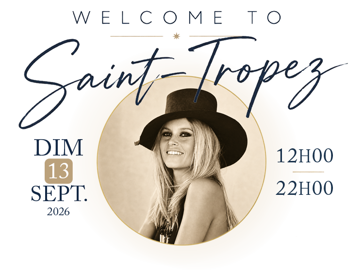 Affiche Welcome to Saint-Tropez